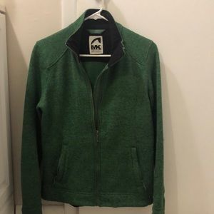 Mountain Khaki zip up jacket